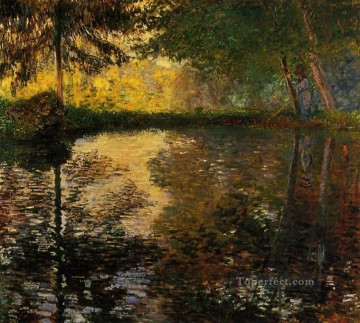  Claude Pintura - El estanque de Montgeron II Claude Monet